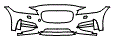 2016 Jaguar XF  R-Sport Bumper Kit - PPF