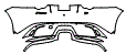 2019 Jaguar F-Type  S Rear Bumper Kit - PPF