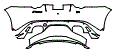 2020 Jaguar F-Type Rear Bumper Kit - PPF