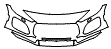 2021 Jaguar F-Type Convertible Bumper Kit - PPF