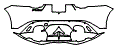 2022 Jaguar F-Type Rear Bumper Kit - PPF