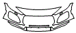 2022 Jaguar F-Type Convertible R-Dynamic Bumper Kit - PPF