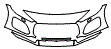 2021 Jaguar F-Type  First Edition Bumper Kit - PPF
