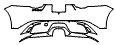 2021 Jaguar F-Type Rear Bumper Kit - PPF