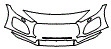 2022 Jaguar F-Type  Base Bumper Kit - PPF