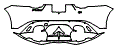 2021 Jaguar F-Type Rear Bumper Kit - PPF