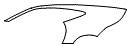 2019 Jaguar F-Type  Base Rear Fender Kit - PPF