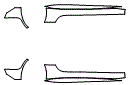 2020 Jaguar F-Type Coupe Checkered Flag Rocker Panel Kit - PPF