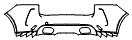 2019 Jaguar F-Pace Rear Bumper Kit - PPF