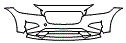 2020 Jaguar F-Pace Prestige Bumper Kit - PPF
