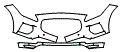 2020 Jaguar E-Pace Checkered Flag Bumper Kit - PPF