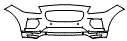 2020 Jaguar E-Pace Bumper Kit - PPF