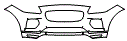 2019 Jaguar E-Pace Bumper Kit - PPF