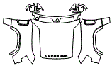 2022 Land Rover Defender Full Hood, Fender and Mirror Kit - PPF