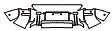 2024 Land Rover Defender 110 X-Dynamic SE Rear Bumper Kit - PPF