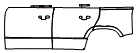2024 Land Rover Defender  SE Rear Fender and Door Kit - PPF