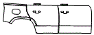 2023 Land Rover Defender Rear Fender and Door Kit - PPF