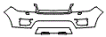2017 Land Rover Range Rover Sport HSE Bumper Kit - PPF