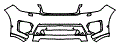 2015 Land Rover Range Rover Sport SVR Bumper Kit - PPF