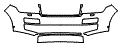 2016 Land Rover Range Rover Grille and Bumper Kit - PPF