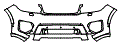 2015 Land Rover Range Rover Sport Bumper Kit - PPF