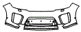 2019 Land Rover Range Rover Sport Bumper Kit - PPF
