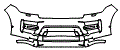 2019 Land Rover Range Rover  Standard Wheelbase Bumper Kit - PPF