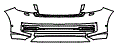 2025 Land Rover Range Rover Long Wheelbase SE Bumper Kit - PPF