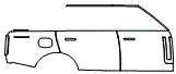 2025 Land Rover Range Rover Long Wheelbase Autobiography Door and Rear Fender Kit - PPF