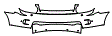 2012 Land Rover Range Rover Sport Grille and Bumper Kit - PPF