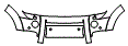 2009 Land Rover LR3 HSE Bumper Kit - PPF