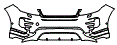 2020 Land Rover Range Rover Evoque Bumper Kit - PPF