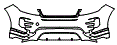 2020 Land Rover Range Rover Evoque  SE Bumper Kit - PPF