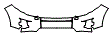 2015 Land Rover Range Rover Evoque Coupe Pure Bumper Kit - PPF