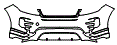 2020 Land Rover Range Rover Evoque Bumper Kit - PPF