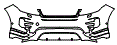 2021 Land Rover Range Rover Evoque  HSE Bumper Kit - PPF