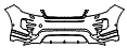 2021 Land Rover Range Rover Evoque Bumper Kit - PPF