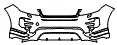 2021 Land Rover Range Rover Evoque Bumper Kit - PPF