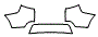 2021 Land Rover Discovery Sport S Rear Bumper Kit - PPF