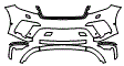 2020 Land Rover Range Rover Velar Bumper Kit - PPF