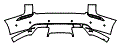 2020 Land Rover Range Rover Velar SVAutobiography Dynamic Rear Bumper Kit - PPF