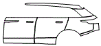 2020 Land Rover Range Rover Velar Door and Rear Fender Kit - PPF