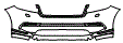 2019 Land Rover Range Rover Velar Bumper Kit - PPF