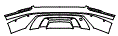 2019 Land Rover Range Rover Velar Rear Bumper Kit - PPF