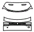 2022 Land Rover Range Rover Velar Base Trunk Lid Kit