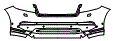 2021 Land Rover Range Rover Velar Bumper Kit - PPF
