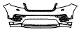 2024 Land Rover Range Rover Velar Bumper Kit - PPF