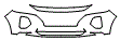 2020 Hyundai Santa Fe SEL Bumper Kit - PPF