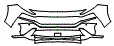 2023 Hyundai Santa Fe (US)  SEL Premium Bumper Kit - PPF