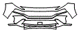 2022 Hyundai Santa Fe (US) Bumper Kit - PPF